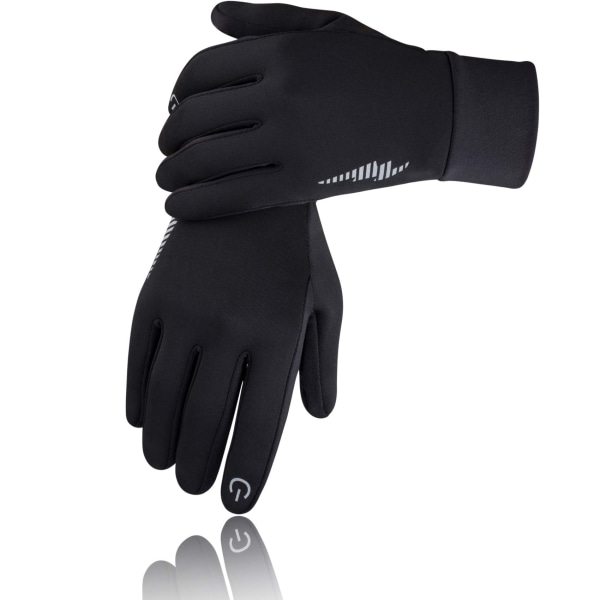 Vinterhandskar, herr, dam, varma handskar, svart