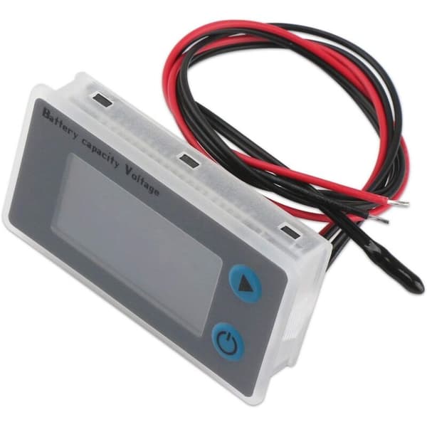 10-100V Batterikapasitetsmonitor Programmerbar Spenningsbatterinivå