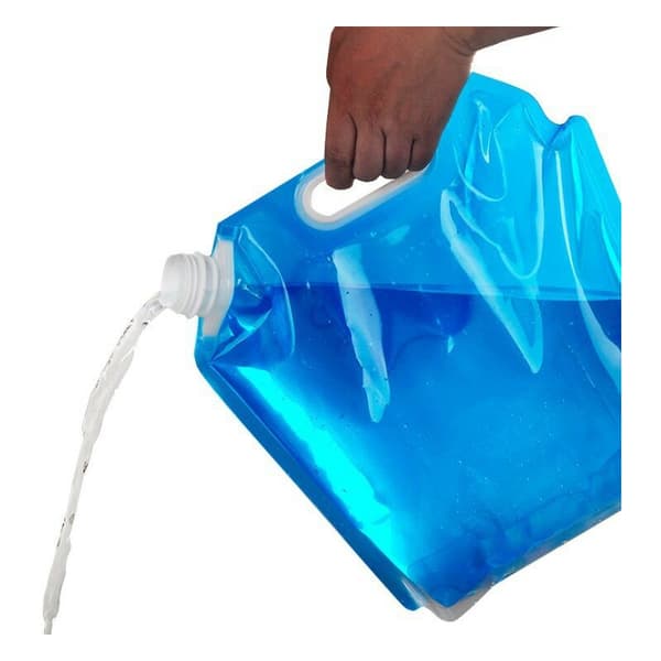 Sammenleggbar vanntank, 5L+10L utendørs sammenleggbar vanntank Col