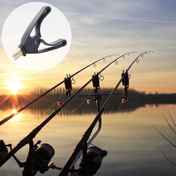 Fiskespöhållare, Fiskespöstöd, Fiskespöhållare Huvud, Fiskespöhållare, U-formade Spögripare, Justerbar Spödyna, för Alla Fiskespöhållare