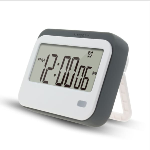 Digital timer multifunktionell kökstimer stor LCD-skärm 4 lägen klocka nedräkning larm för matlagning studier spel tidshantering