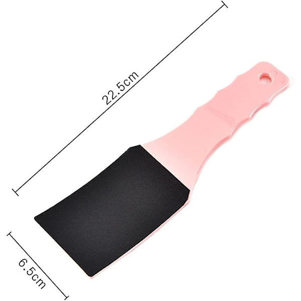 Pedicure Fodfil Dobbeltsidet Fodfil Buet Fodrasp Fod Pedicure Værktøj Til Fjernelse Af Død Hud Blå, Pink 2stk