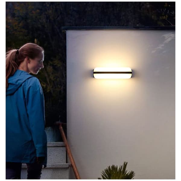 24W IP65 Moderne utendørs LED-vegglampe opp og ned dobbelhode W