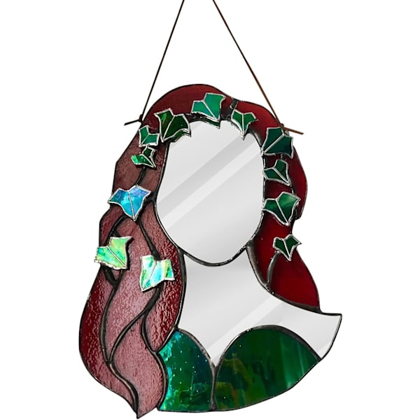 Farget PoisonIvy Speil Glass Solspeil Speil Fargerik Akryl
