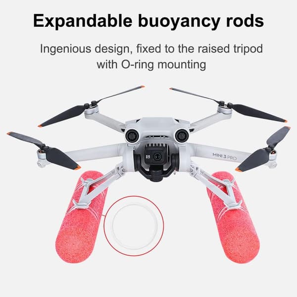 Mini 3 Pro Vikbart Landningsställ Float Förlängningssats för DJI Mini 3 Pro Tillbehör