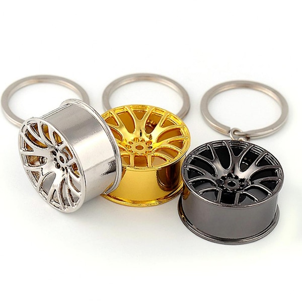 Luovat Mini Auton Renkaan Navan Auto Logot Avaimenperä Autokorjausosat Auton Mini Rengas Renkaan Avaimenperä