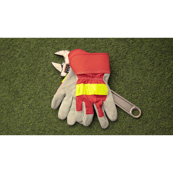 DIY och trädgårdsarbets handskar - Handskar för målning montering förpackning