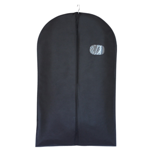 5 st förvaringspåse för klädkostym Dammskydd cover (svart 150x6