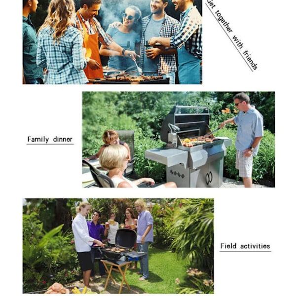 Kannettavat grillausvälineet - Monipuoliset grillaustarvikkeet - Kaasu-, savustus- ja hiiligrilleille