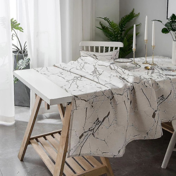90*90CM Modern modern marmor duk bordsduk restaurang kit