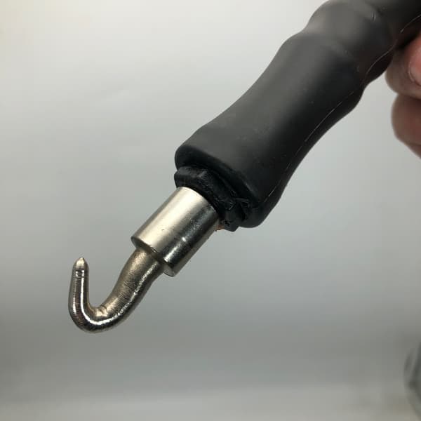 2 st trådvrede krok för halvautomatisk armering, metallbetong