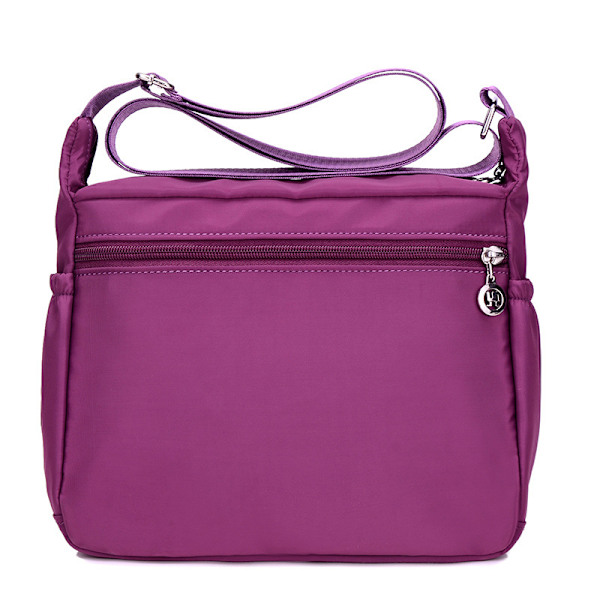 Kvinners håndveske satchel stor - lilla