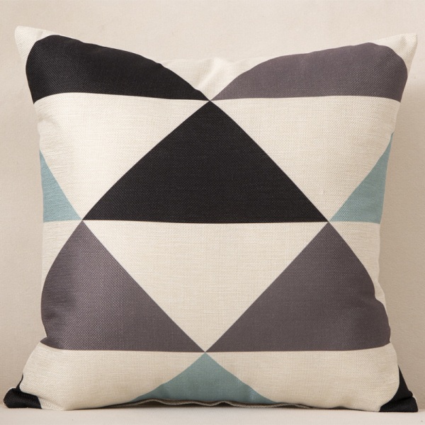 Set med 9 Kuddfodral 45 x 45 cm Moderna Dekorativa Mjuka Kuddar