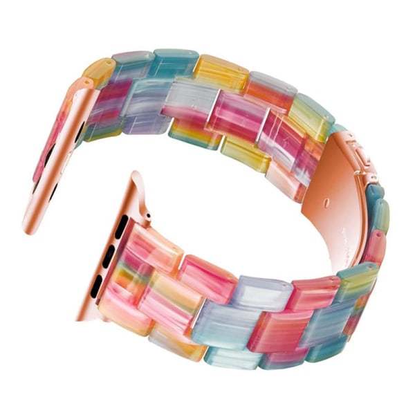 Lett Apple Watch-rem - Fashion Resin iWatch Band Armbånd Kompatibel