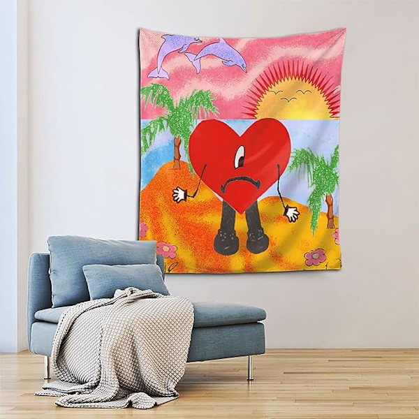 Gobelin Rom Soverom Henge Bilde Dekorasjon Latin Musikk Banner