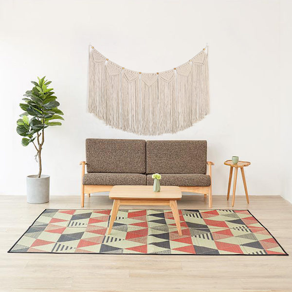 1 st Macrame väggbonad, vävd gobeläng, chic modern vävd konst,