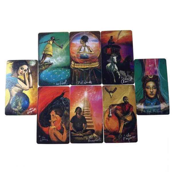 78st Light Seer's Tarot Kort Bordspil Feriefest Spil