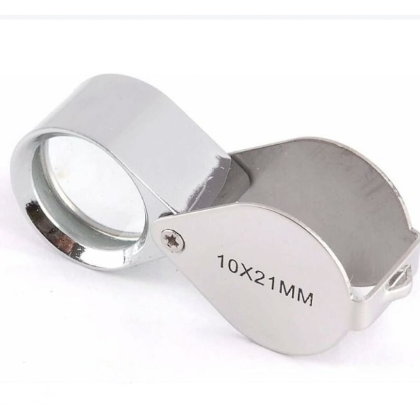 1PC 10x 21mm Urmakare/Juvelerare Luppförstoring
