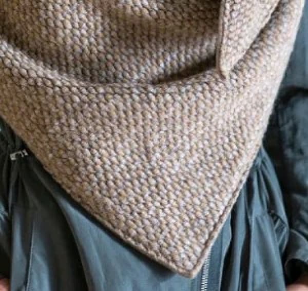 Dame Skjerf, Stilig Mote, Sjal, Wrap, Ensfarget, Varm, Retro, Høst, Vinter, Dekorativ