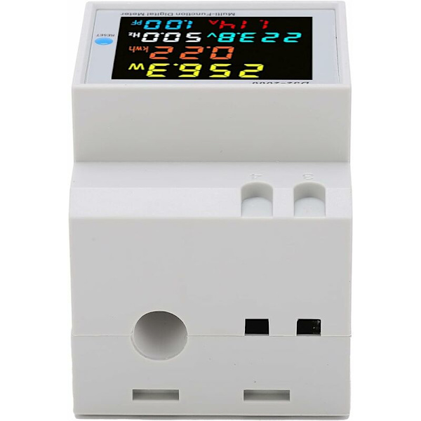 D52-2066 100A multifunktionell digital elmätare AC250-450V skenmonterad elmätare