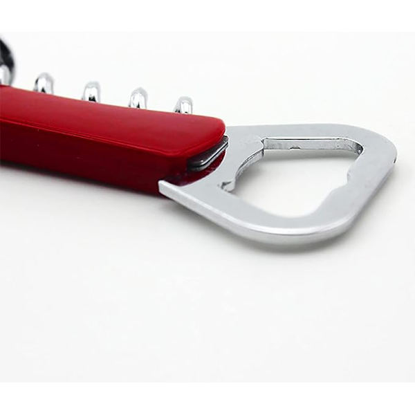 Avain - kotimainen olutpullon punainen 13,5 cm