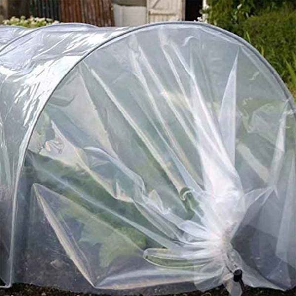 2m x 6m Vinterbeskyttelse, Frostbeskyttende Fleece for Planter for Permeabel Frostbeskyttelse, Vindtett, Kald, Varmt og Anti-Insekter