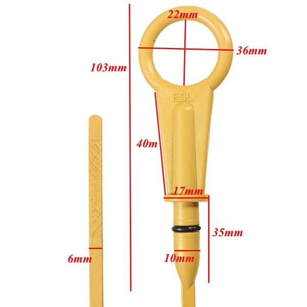 522mm Oljemätsticka Passar Renault 1.5 DCI 7701060940