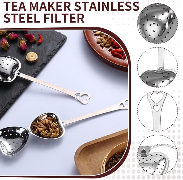 Pieces Tekule - Tesil - Løsblad-teinfuser - Egnet for fin løsblad-te, teblader, krydder, tekanner