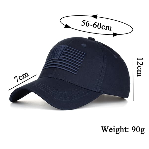 Baseball Cap Amerikansk Flag Trucker Cap Mænds Kvinders 3D Relief