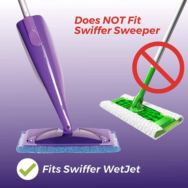 2 st ersättningsrengöringsdukar moppdukar för Swiffer Wetjet Swee