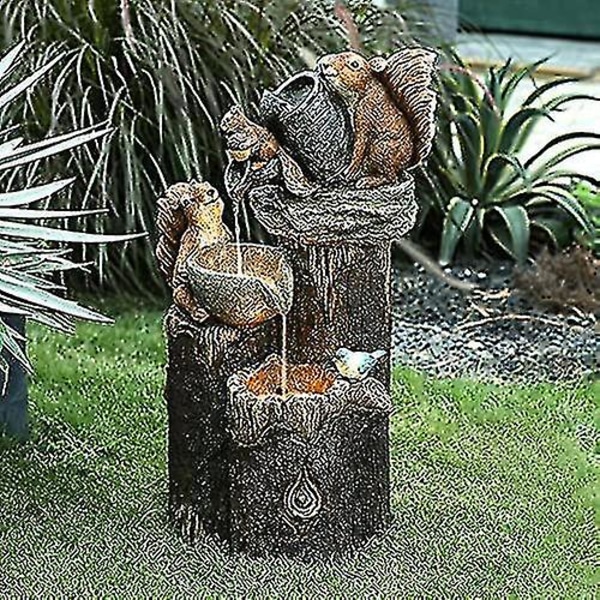 Harpikshåndverk hagepark kunst pyntegjenstand statue dyr hageharpiks