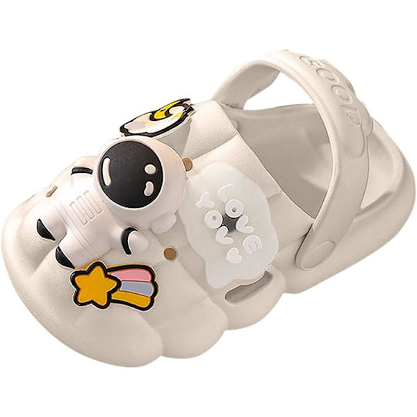 Toddler Baby Boys Girls Hemma Tofflor Cartoon Slides Sandal Non S