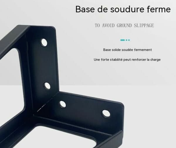 4 stk. 15 cm Sorte Metal Udskiftnings Møbelben til Møbler, Skab, Sofa, Andre Møbelfødder. (15 cm, Lys Sort)