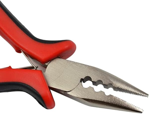 Hårforlengelsestang med 3 hull for Nano Micro-ringer