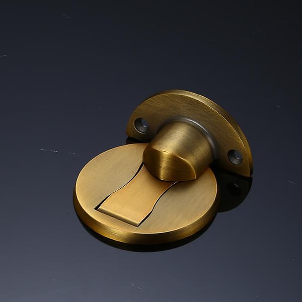 Rustfrit magnetisk dørstopper justerbar holder (gulvsuge * 1)