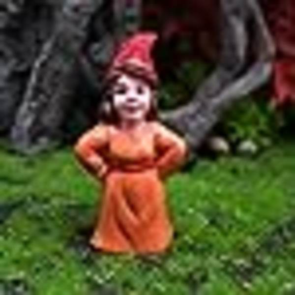 Havefigur til haven - Udendørs have - Sjov - Sæt med 2 havefigurer