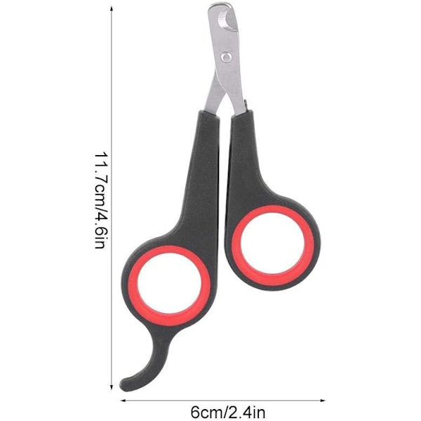 Fågelklosax Grooming Tool Nagelsax Trimmer Husdjur Fågel Papegoja Små Djur Tillbehör för Små Fåglar Papegoja