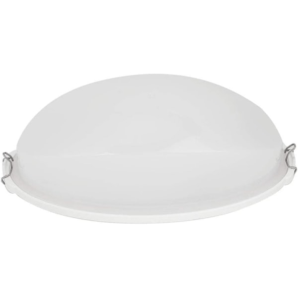 Bastu Explosionssäker lampa, ångbastu dimljus för badrumsbelysning, vit, 20*9,6 cm