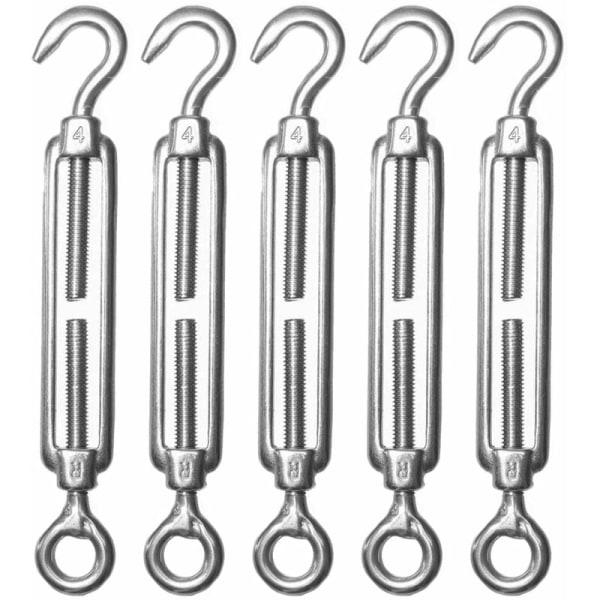 M4 304 Rostfritt Stål Spännare Rostfritt Stål Spännare Wire Rope Lätt Spänning