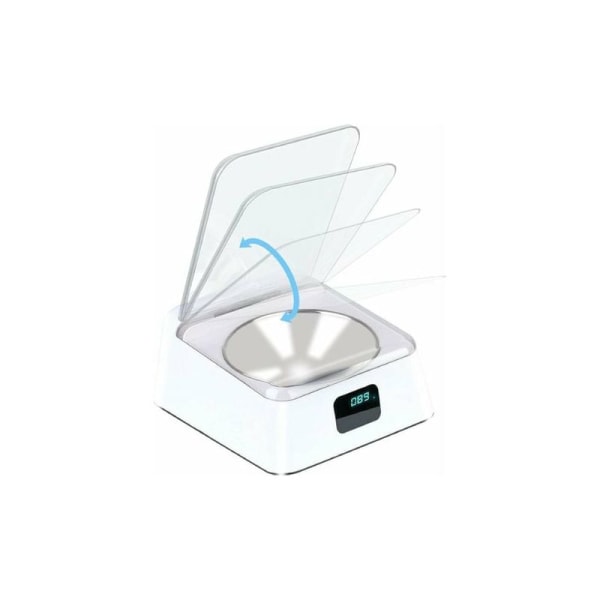 350 ml infrarød sensor skål, rustfrit stål, automatisk åbne/lukke låg,