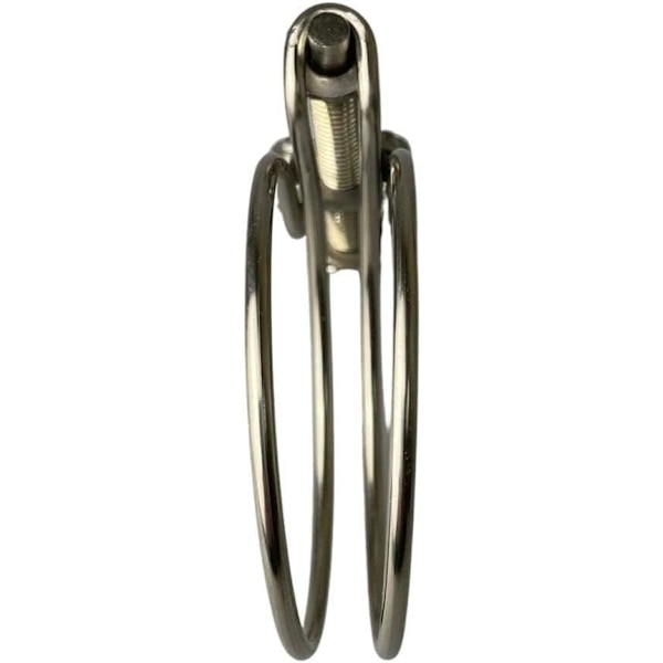 10 stk dobbeltråd slangeklemme i rustfritt stål dam slangeklemme 57mm