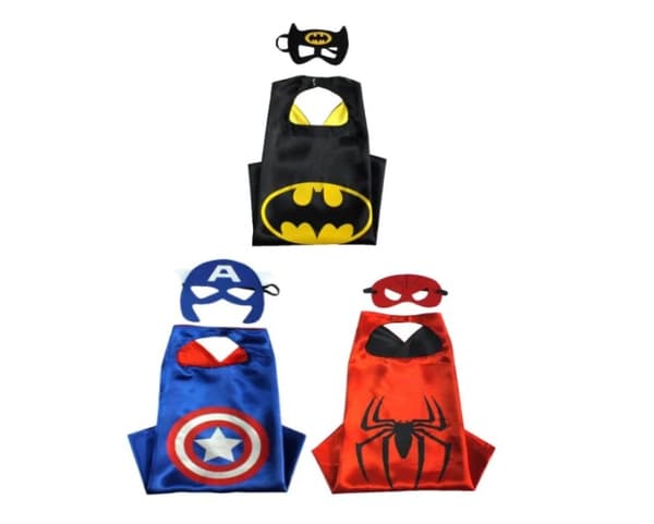 Avengers' 3-PACK Unisex Barn kapper/øyemasker
