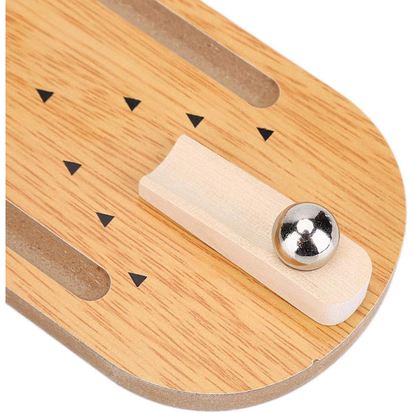 Bordbowling, Mini Bowlingspil, Træ Mini Bordplade Bowling