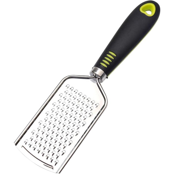 Rivjern, 6 x 24,5 cm Profesjonelt Rivjern i Rustfritt Stål med PP-Håndtak for Grønnsaker Frukt Sitroner Sjokolade