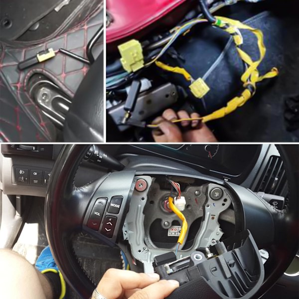 6st Airbag Simulatorer Detektionsverktyg Bil Airbag Simulator Diagnostiskt Verktyg för Airbag Felsökning, Diagnostiskt Reparationsverktyg