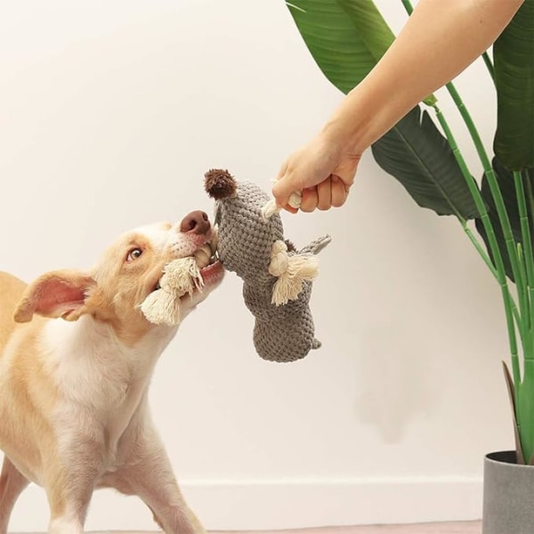 Koiran lelu, ison koiran vinkuvat lelut, täytetyt koiran pehmolelu