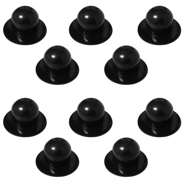 Pool Ersättning Pump Cap Cap Svart (10 st)
