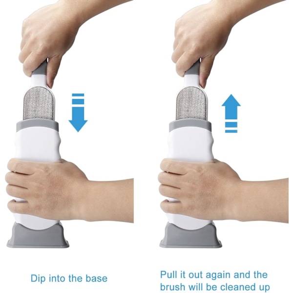 Koiran ja kissan karvanpoistoharja - Uudelleenkäytettävä taikaeläinten karvanpoistoharja - Taikaeläinten koiran ja kissan karvanpuhdistusharja (sohva, vaatteet, auto, sänky)