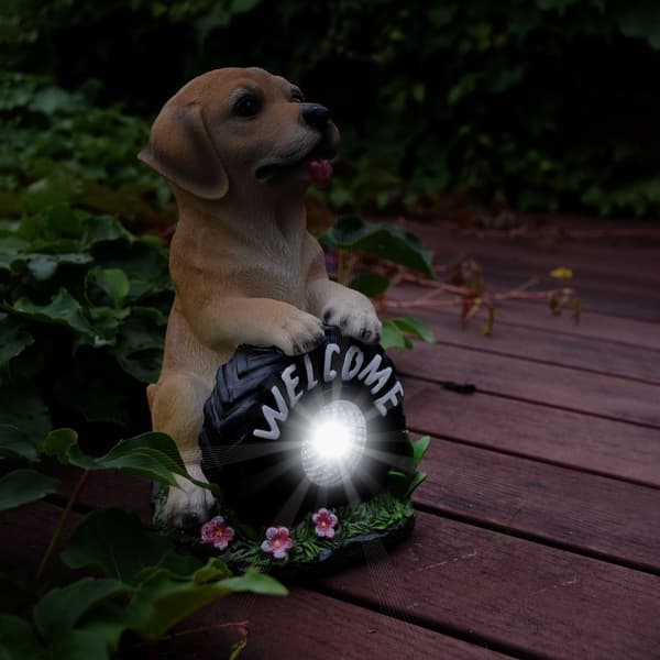 Porselensfigur av hund