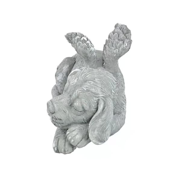 Design Toscano Hundengel Mindegravsten Hyldeststatue